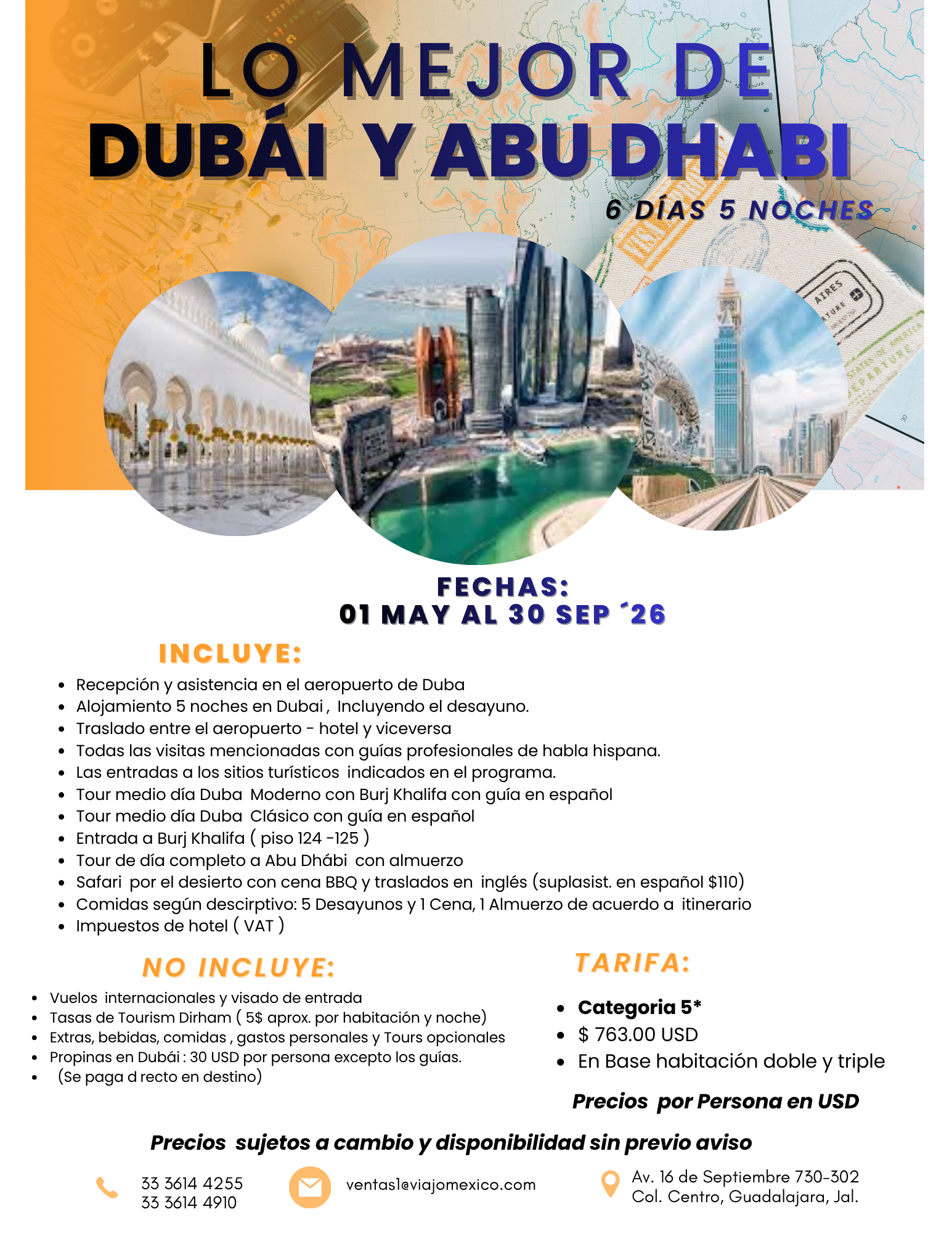 Lo Mejor de Dubái y Abu Dhabi