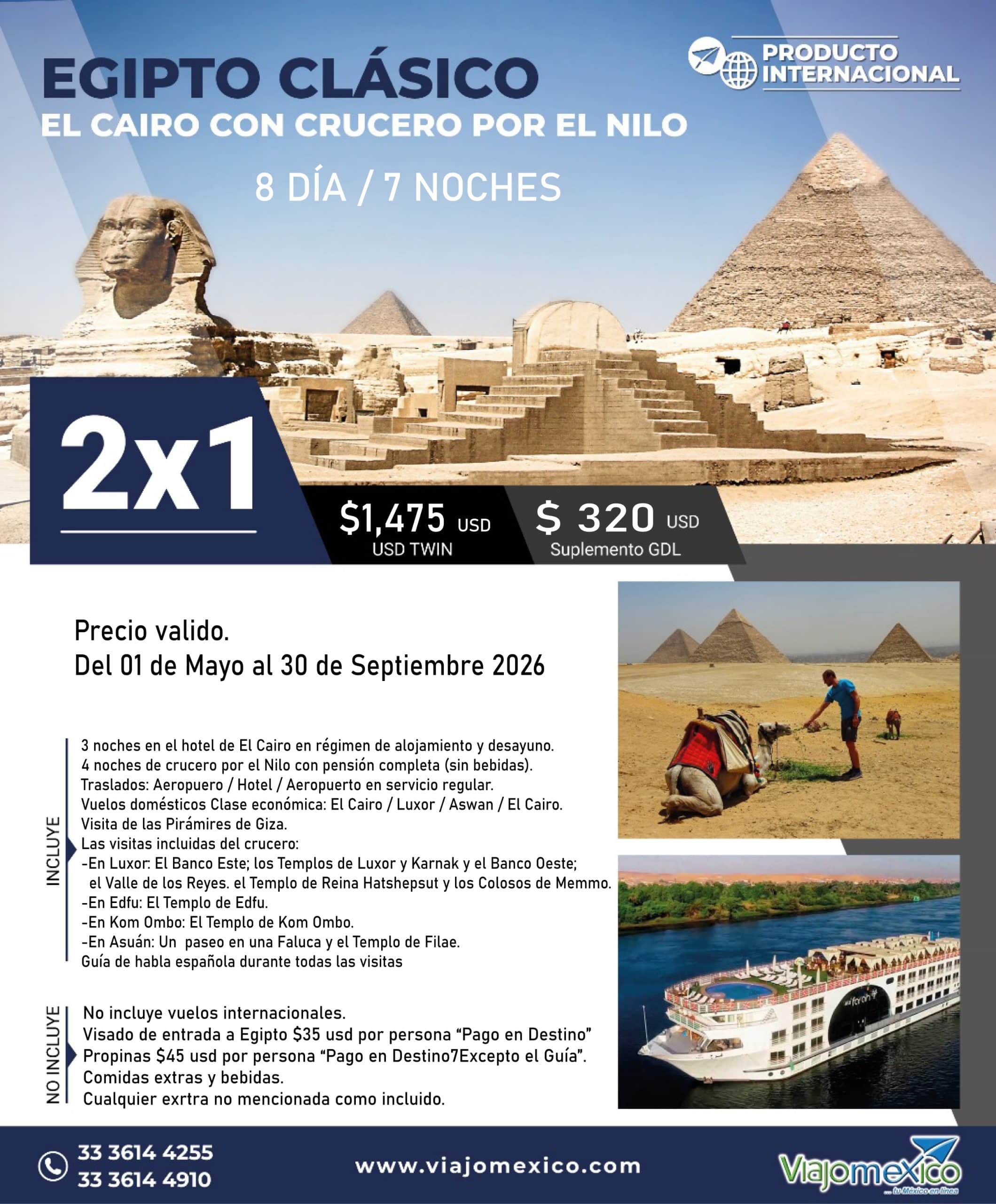 Egipto Clásico 2×1