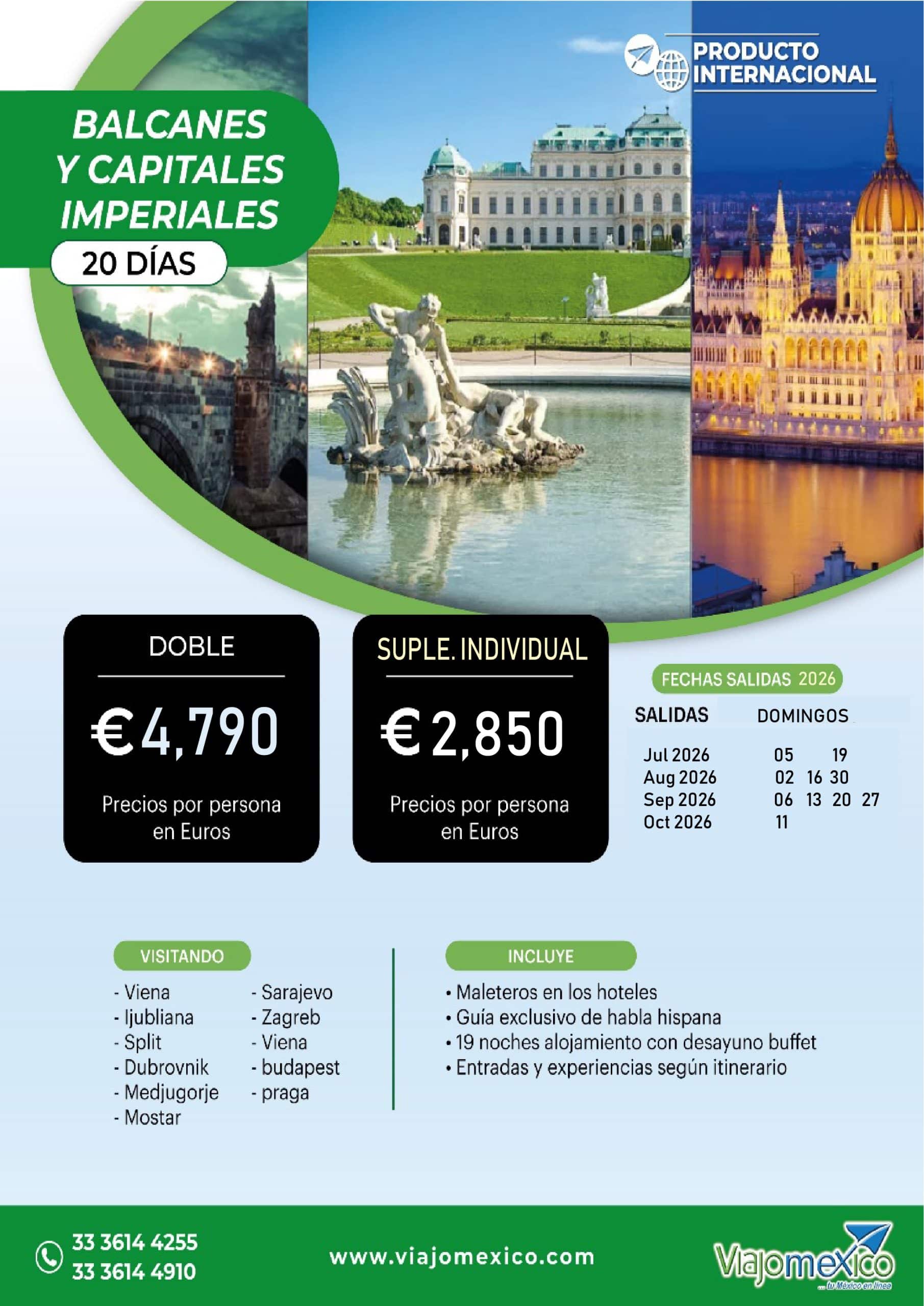 Balcanes y capitales imperiales