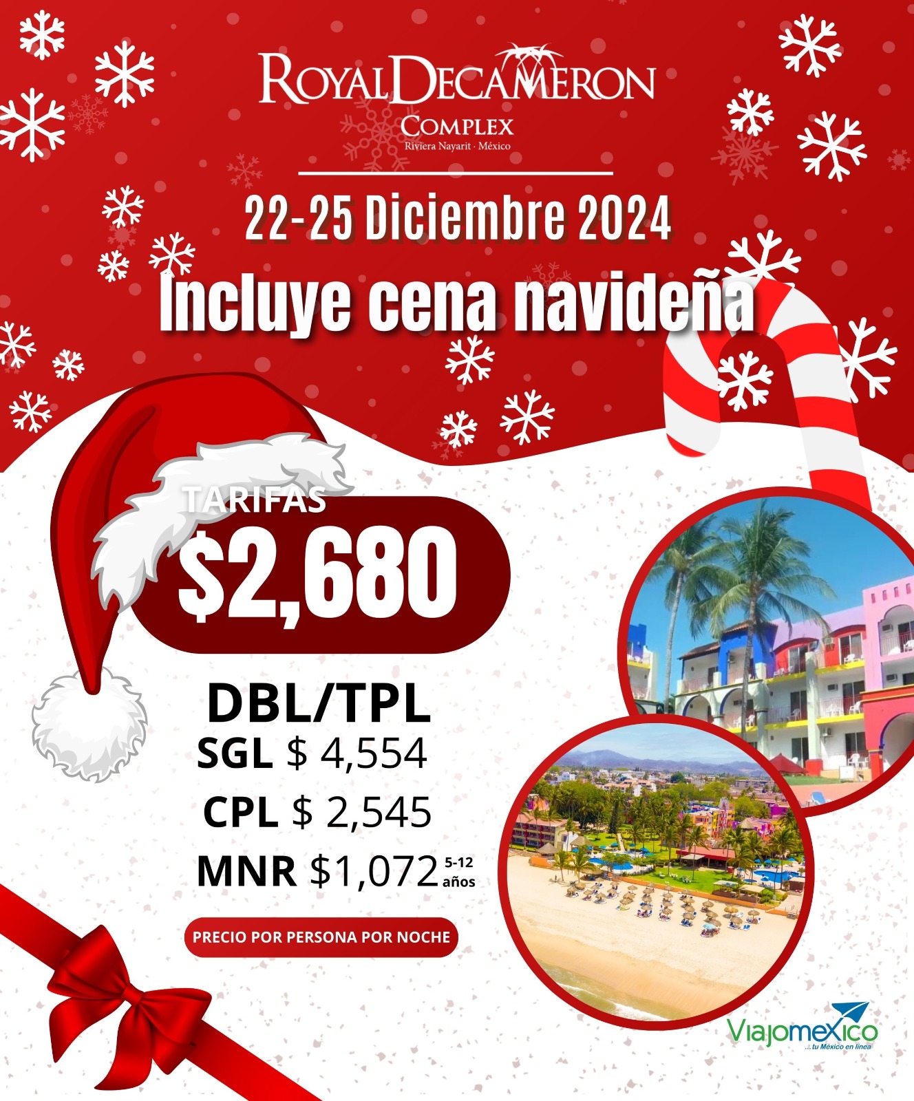 Decameron 22-25 Dic 2024