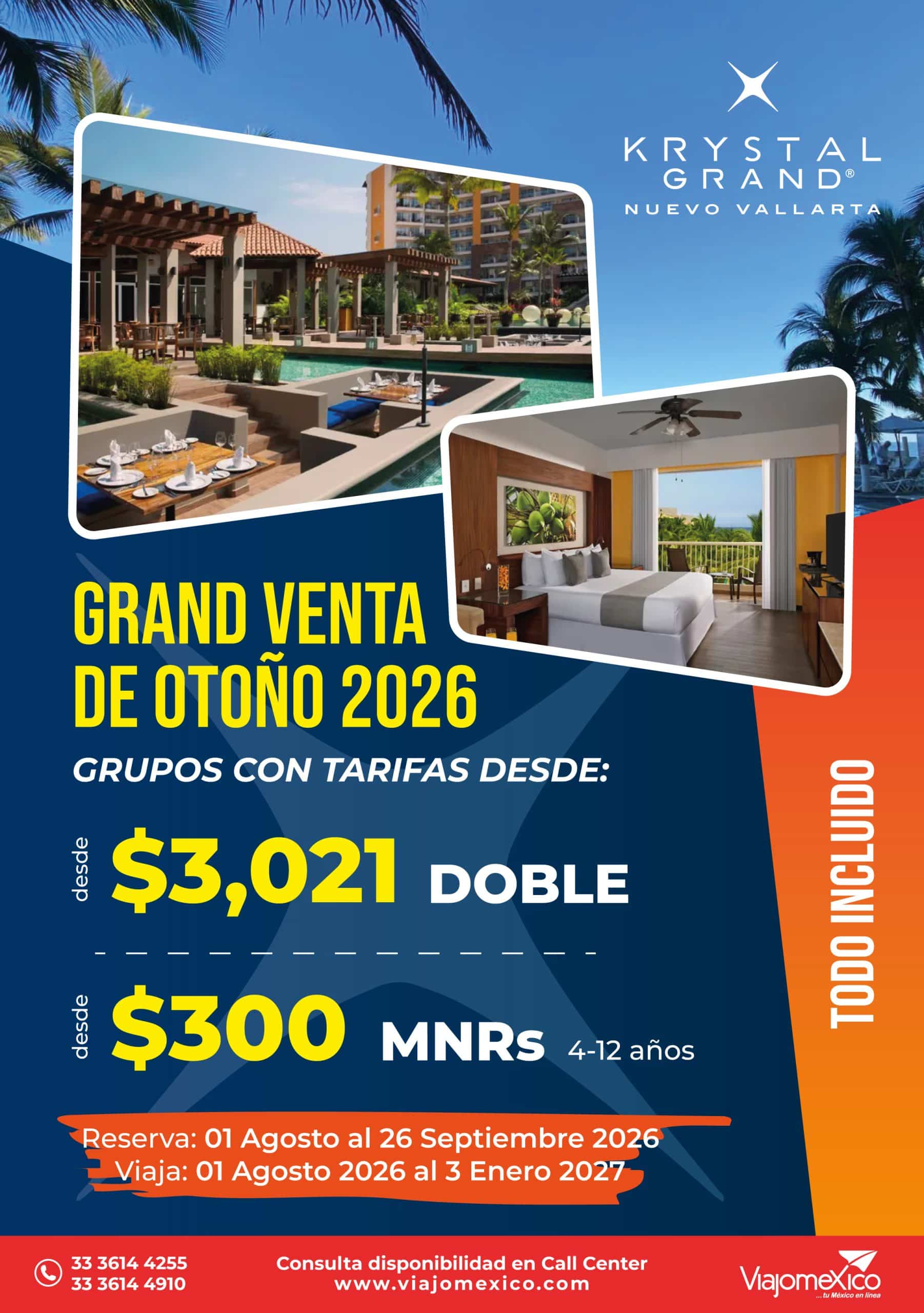 Krystal Grand Nuevo Vallarta 26 Sept 26