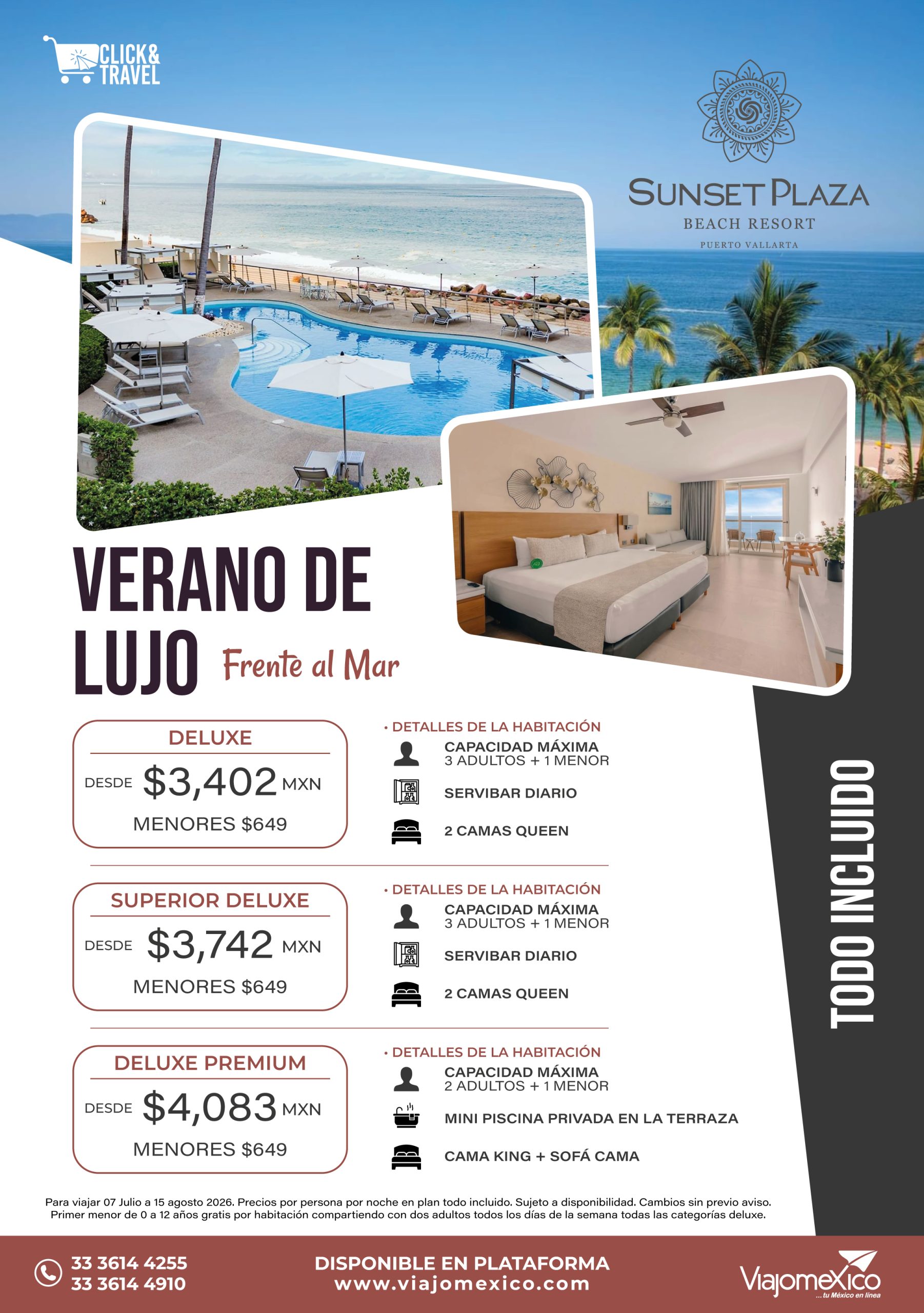 Sunset Plaza Julio Agosto 2026