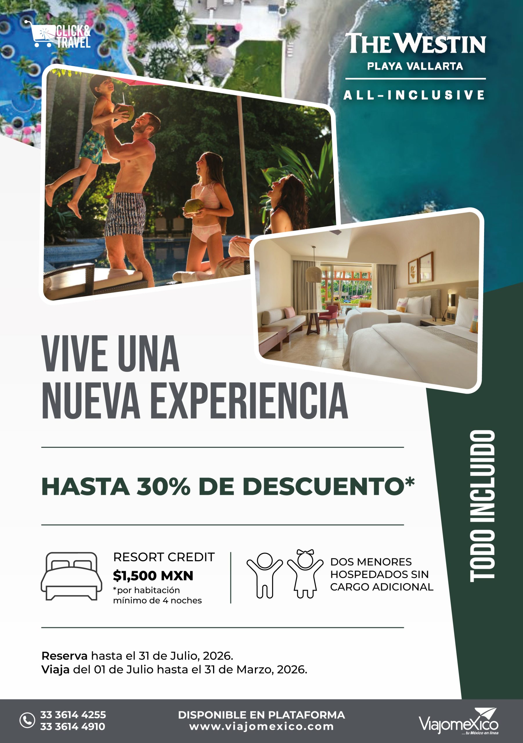 The Westin Playa Vallarta 31 Jul 26