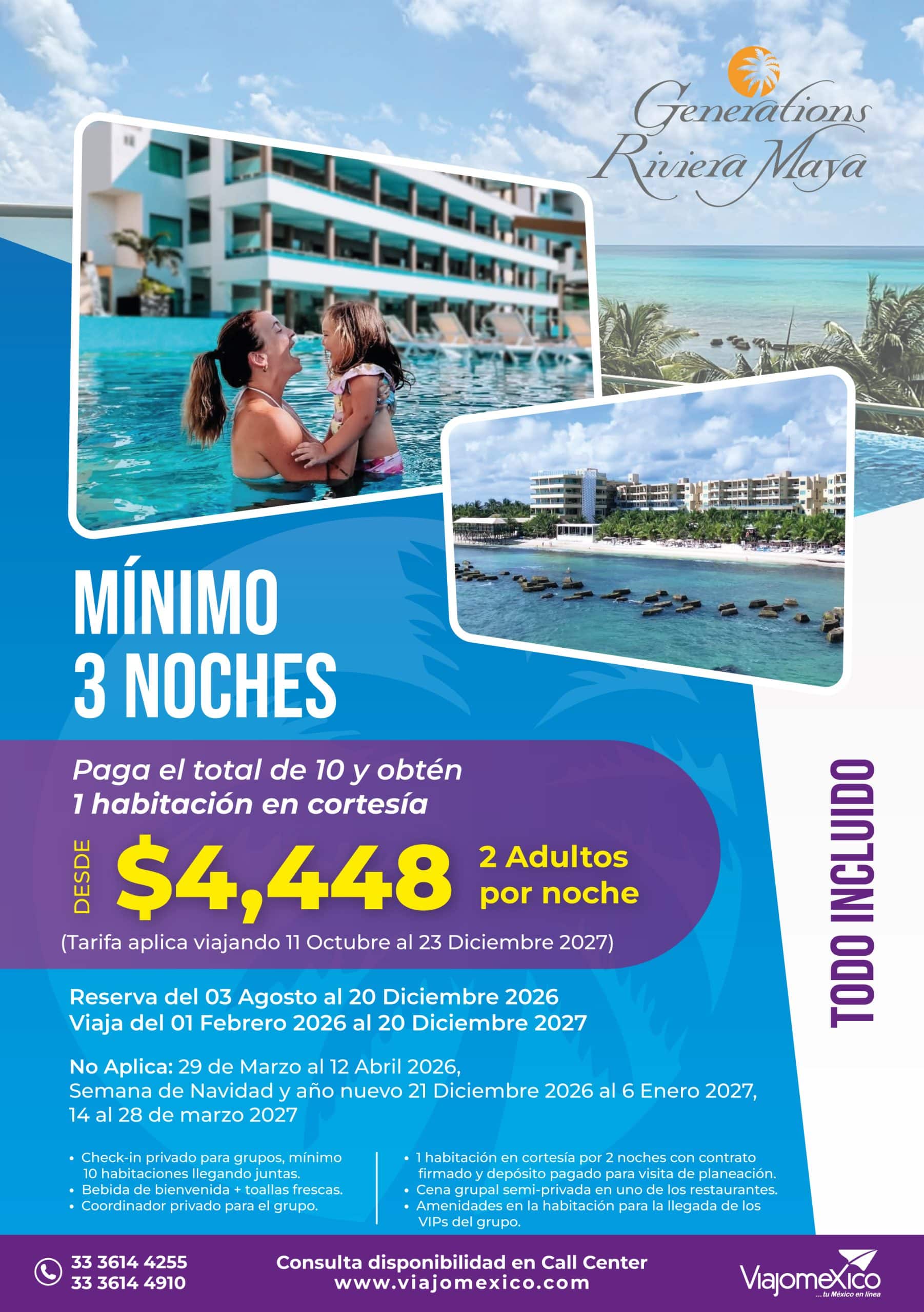 Generations Riviera Maya 20 Dic 26