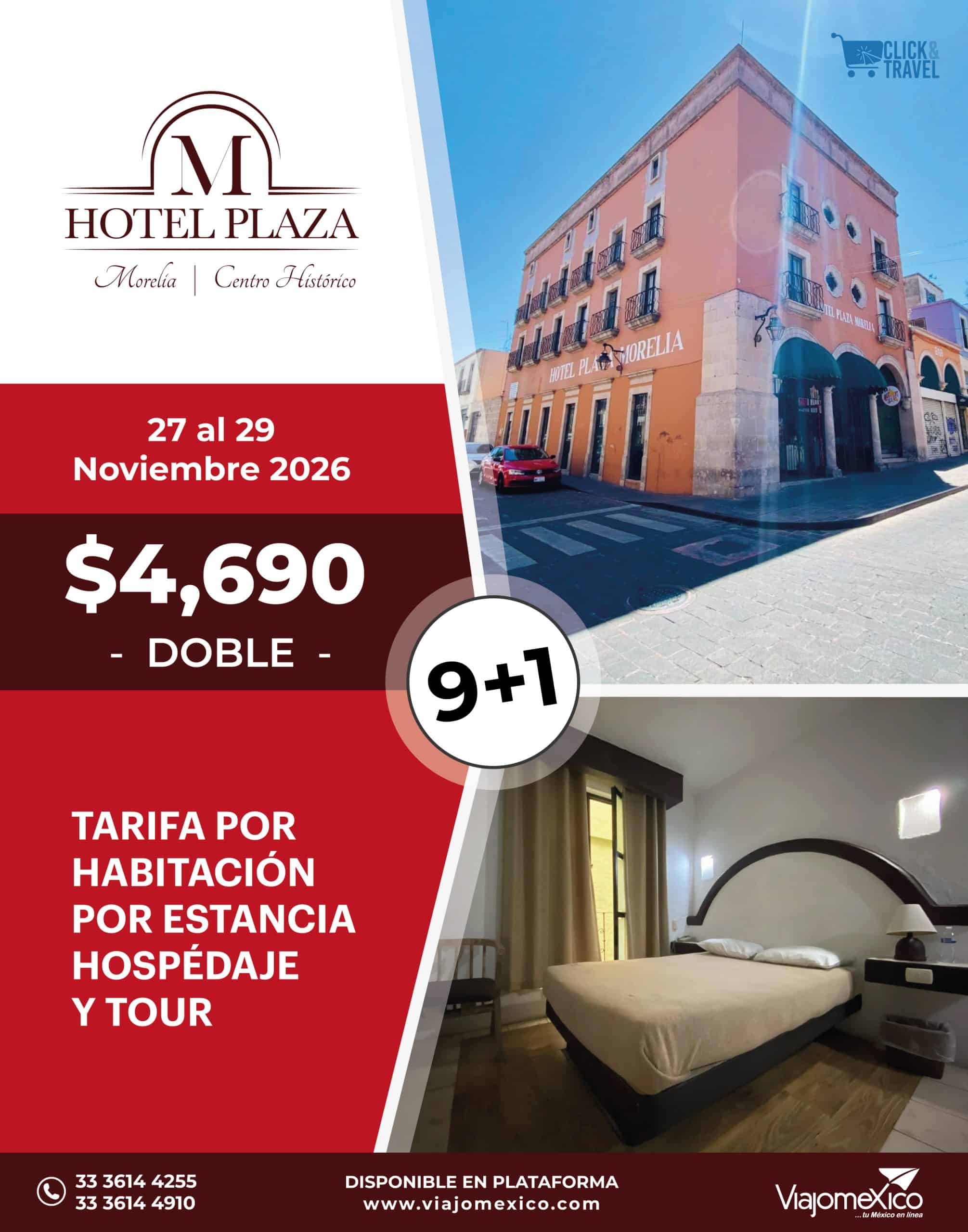 Plaza Morelia 27-29 Nov 26